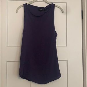Racer back purple theory tank top